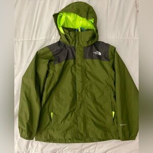 Boys Size Small Green lightweight Rainocat